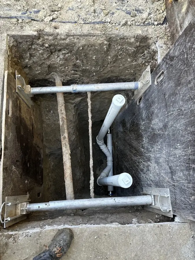 Experienced plumber completing Gas Line Repair work in Newcastle